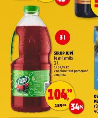 Penny Market Sirup jupí nabídka