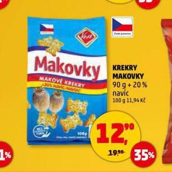 Penny Market Krekry makovky nabídka