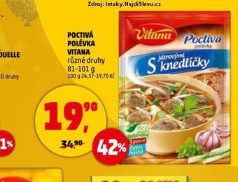 Penny Market Poctivá polévka vitana nabídka