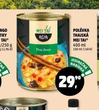 Penny Market Polévka thajská mei tai nabídka