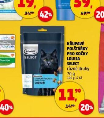 Penny Market Louisa křupavé polštářky pro kočky nabídka