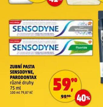 Penny Market Sensodyne zubní pasta nabídka