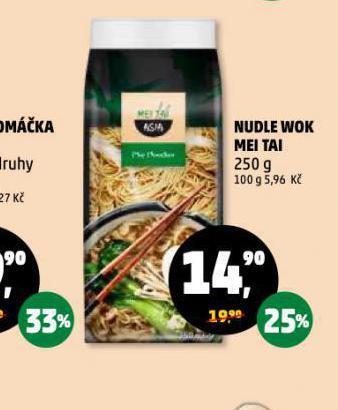 Penny Market Nudle wok nabídka
