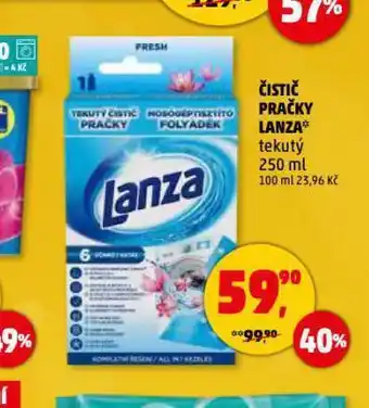 Čistič pračky lanza