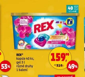 Penny Market Rex prací prostředek nabídka