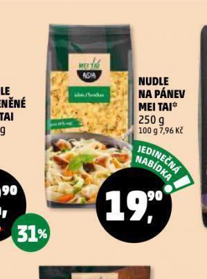Penny Market Nudle na pánev nabídka