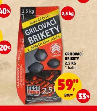 Penny Market Grilovací brikety nabídka