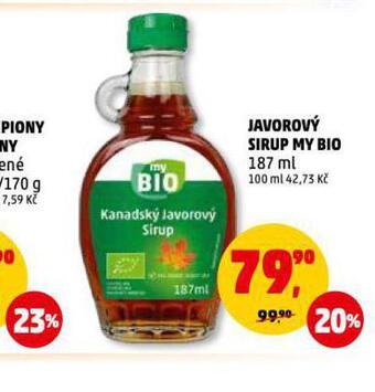Penny Market Javorový sirup nabídka
