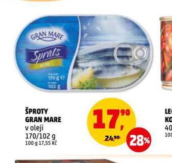 Penny Market Šproty gran mare nabídka