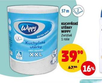 Penny Market Wippy kuchyňské utěrky nabídka