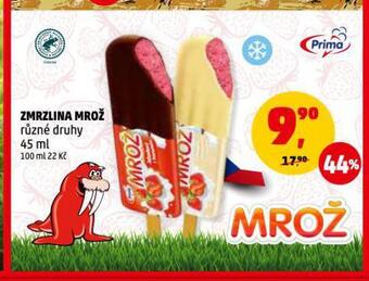 Penny Market Zmrzlina mrož nabídka