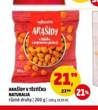 Penny Market Arašídy v těstíčku nabídka