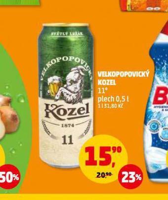 Penny Market Pivo velkopopovický kozel nabídka