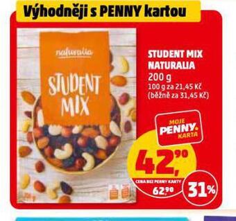 Penny Market Student mix nabídka