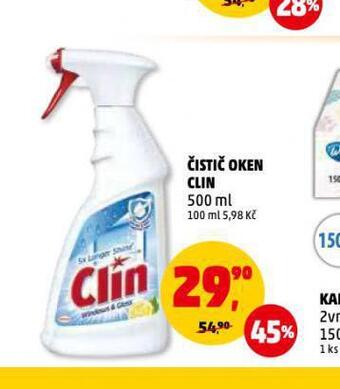 Penny Market Clin čistič oken nabídka