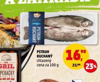Penny Market Pstruh kuchaný nabídka