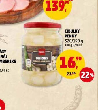 Penny Market Cibulky nabídka