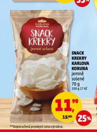 Penny Market Snack krekry nabídka