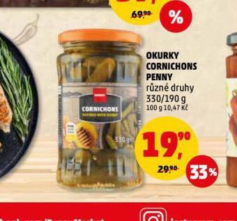 Penny Market Okurky cornichons nabídka