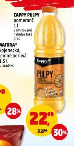 Penny Market Cappy pulpy nabídka