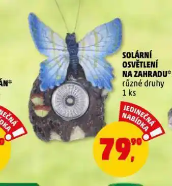 Penny Market Solární osvětlení na zahradu nabídka