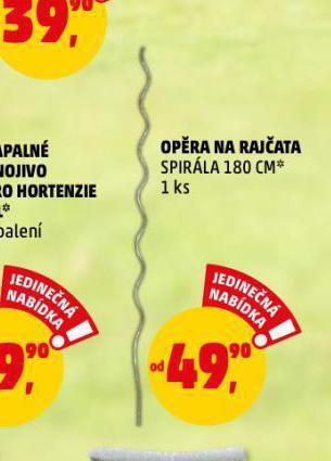 Penny Market Opěra na rajčata nabídka