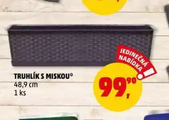 Penny Market Truhlík s miskou nabídka
