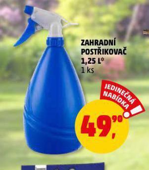 Penny Market Zahradní postřikovač nabídka