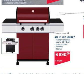 Makro Gril plynový 3 hořáky nabídka