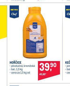 Makro Hořčice nabídka