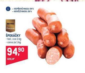Makro Špekáčky nabídka