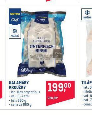 Makro Kalamáry kroužky nabídka