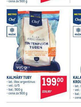 Makro Kalamáry tuby nabídka