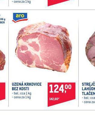 Makro Uzená krkovice bez kosti nabídka