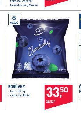 Makro Borůvky nabídka