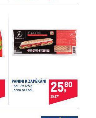Makro Panini k zapékání nabídka