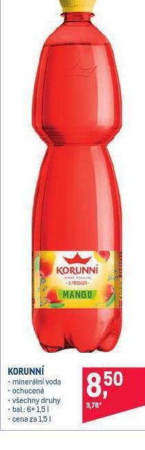 Makro Korunní ochucená nabídka