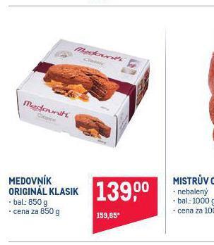Makro Medovník original nabídka