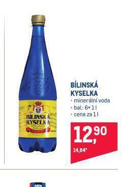 Makro Bílinská kyselka nabídka