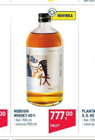 Makro Nobushi whisky 40% nabídka