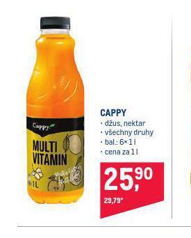 Makro Cappy nabídka