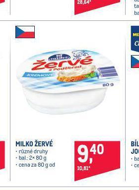 Makro Milko žervé nabídka