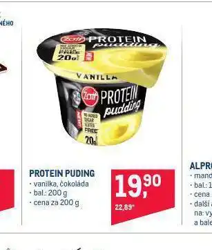 Makro Protein puding nabídka