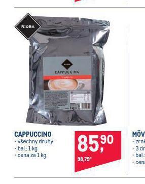Makro Cappuccino nabídka