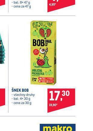 Makro Šnek bob nabídka