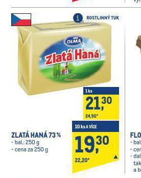 Makro Zlatá haná 73% nabídka