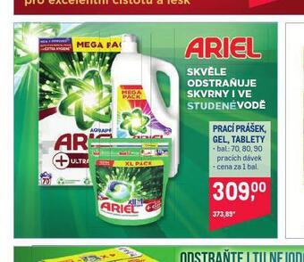 Makro Ariel prací prostředek nabídka