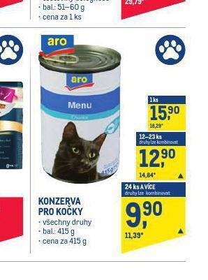 Makro Konzerva pro kočky nabídka