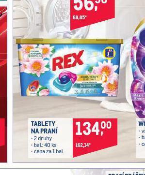 Makro Rex tablety na praní nabídka