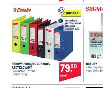 Makro Pákový pořadač nabídka